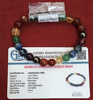 Energised Seven Chakra Bracelet - Image 2