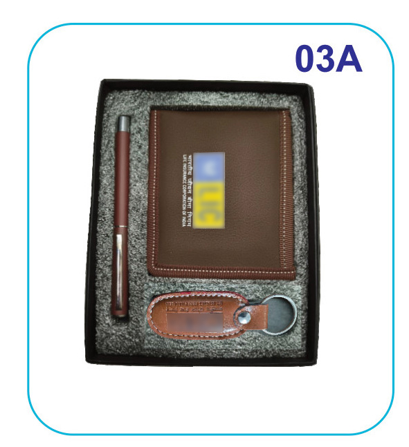 3 In 1 Corporate Gift Set (LIC Branding )