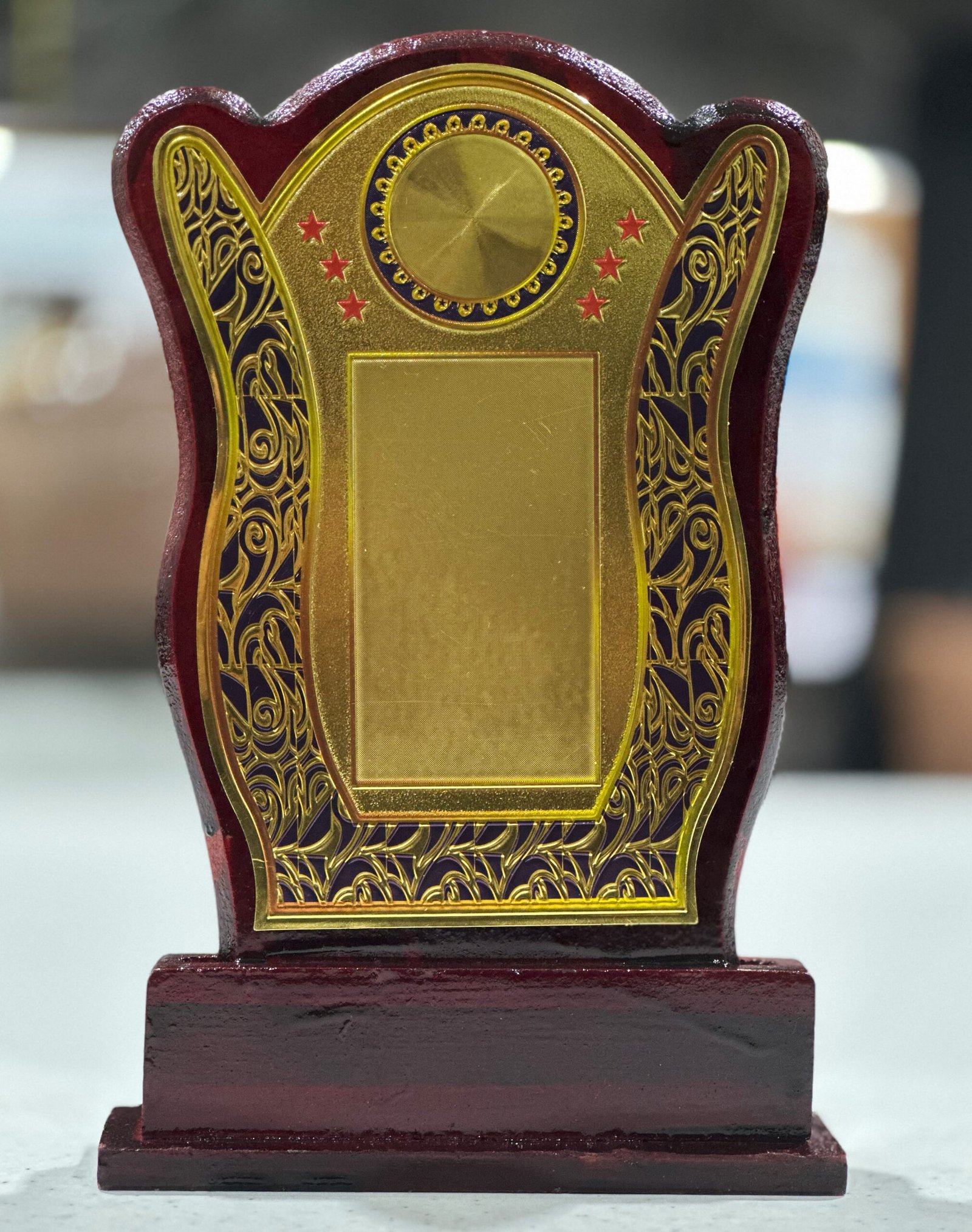 Wooden Sheild Trophy VTC 141