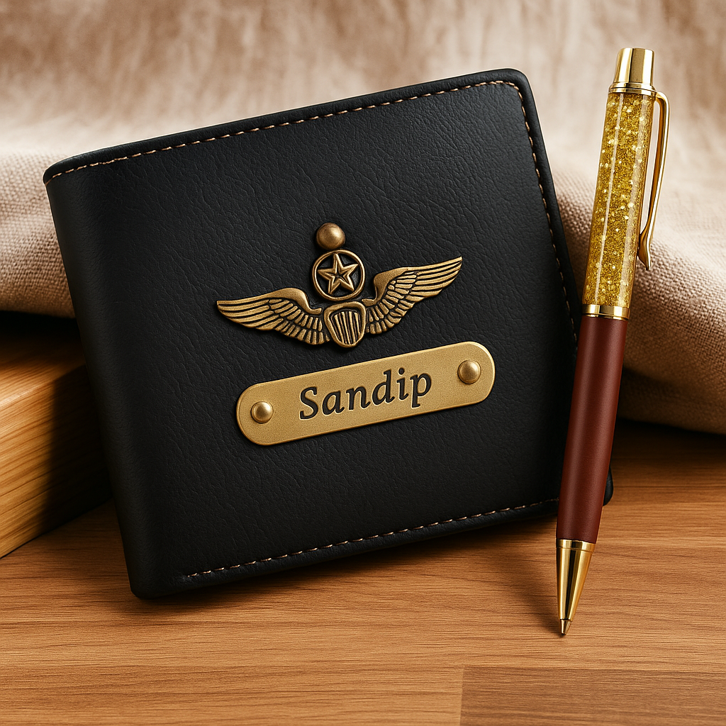 Premium Wallet & Pen