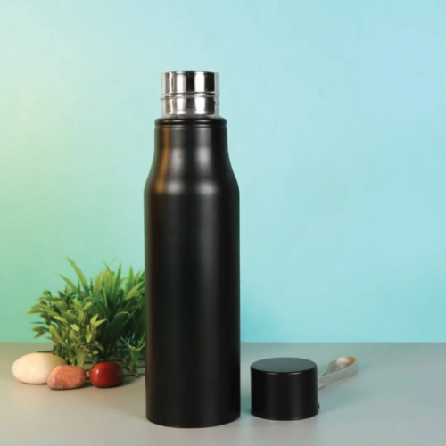 Black Steel Bottle